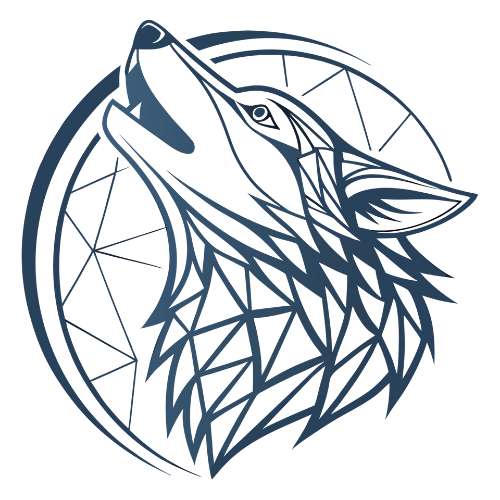 pink illustrative wolf baseball team logo (5)